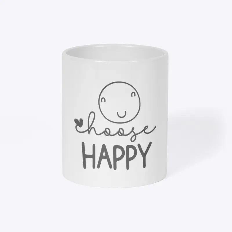 Choose Happy Coffee Mug