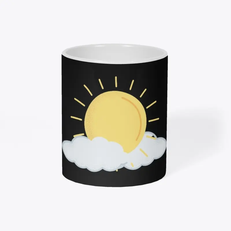 The Sun and the Cloud Coffee Mug